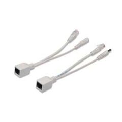 DIGITUS Passive PoE cable kit DN-95001,  Power over Ethernet (PoE) cable kit,  DC jack 5.5mm  CAT5e, image 