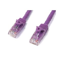 StarTech.com Gigabit Snagless RJ45 UTP Cat6 Patch Cable Cord 15m  moulded, snagless  purple, image 