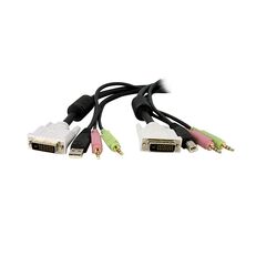 StarTech.com 4,6M USB DUAL LINK DVI-D KVM (DVID4N1USB15), image 