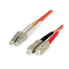 StarTech.com LC multi-mode (M)  SC multi-mode (M)  2m  fibre optic  62.5 / 125 micron  (FIBLCSC2), image 
