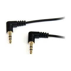 StarTech.com 0.9M Slim 3.5mm Right Angle Stereo Audio Cable - M/M, image 