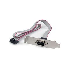 StarTech.com 1Port 40CM  DB9 Serial Port Bracket to 10Pin Header  Low Profile, image 