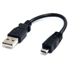 StarTech.com 15CM Micro USB Cable - A to Micro B, image 
