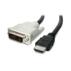 StarTech.com HDMI to DVI-D Cable  28 AWG, 19 pin HDMI (M)  DVI-D (M)  5m  shielded  black (HDDVIMM5M), image 