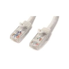 StarTech.com Gigabit Snagless RJ45 UTP Cat6 Patch Cable Cord, 3m,  moulded, snagless, white, image 