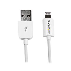 StarTech.com 3m Long White Apple 8-pin Lightning Connector to USB Cable for iPhone / iPod / iPad, image 