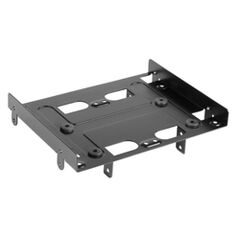Sharkoon 5.25" BayExtension Storage bay adapter  5.25" to 3.5" / 2.5"  black (4044951013319), image 