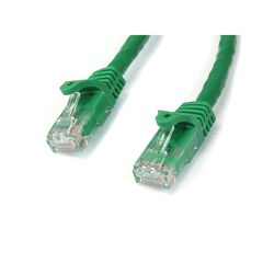 StarTech.com Gigabit Snagless RJ45 UTP Cat6 Patch Cable Cord,  Patch cable, 1m, UTP,  snagless,  green (N6PATC1MGN), image 