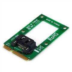 StarTech.com mSATA to SATA HDD / SSD Adapter – Mini SATA to SATA Converter Card (MSAT2SAT3), image 
