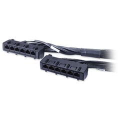 APC Data Distribution Cable Network cable,  RJ-45 (F)  RJ-45 (F)  5.2 m  UTP  CAT6  black (DDCC6-017), image 