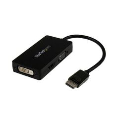 StarTech.com DISPLAYPORT TO VGA/DVI/HDMI ADAPTER 3-IN-1 DP CONVERT (DP2VGDVHD), image 