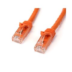 StarTech.com Gigabit Snagless RJ45 UTP Cat6 Patch Cable Cord 2m  snagless  orange (N6PATC2MOR), image 