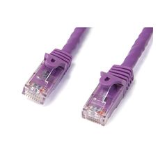 StarTech.com Gigabit Snagless RJ45 UTP Cat6 Patch Cable Cord 2m  snagless  purple (N6PATC2MPL), image 
