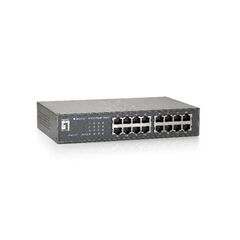 LevelOne GEU-1621 / Switch / unmanaged / 16 x 10/100/1000 / rack-mountable, wall-mountable | GEU-1621, image 