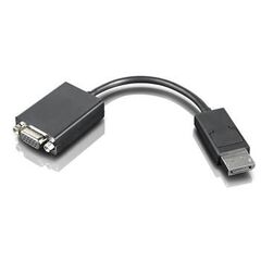 Lenovo - VGA cable - 20 pin DisplayPort - HD-15 - 20 cm ( DisplayPort 1.1a ), image 