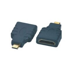 M-CAB Video / audio adaptor HDMI 19 pin micro HDMI (M) 19 pin HDMI (F) (7110004), image 