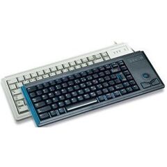 CHERRY Compact-Keyboard G84-4400 Keyboard PS/2 English US black  (G84-4400LPBEU-2), image 