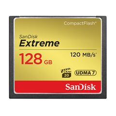 Sandisk CF CARD 128GB EXTREME (SDCFXSB-128G-G46), image 