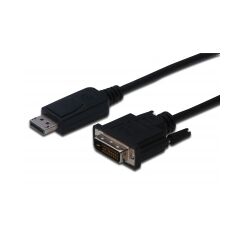 ASSMANN DisplayPort cable, (DisplayPort (M) DVI-D (M) 3m) ( DisplayPort 1.2 ) black, image 