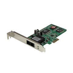 StarTech.com PCI Express (PCIe) Gigabit Ethernet Multimode SC Fiber Network Card Adapter NIC - 550m, image 