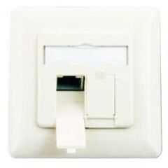 M-Cab CAT 6 Surface Modular Outlet  2X RJ-45, image 