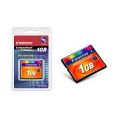 Transcend  CompactFlash card  1GB  133x  (TS1GCF133), image 