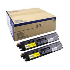 Brother TN329Y 2-pack yellow original toner cartridge for DCP L8450CDW / HL-L8350CDW, L8350CDWT, L8850CDW / MFC L8850CDW, image 