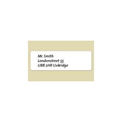 DYMO LabelWriter Address Permanent adhesive address labels white 28 x 89 mm 3120 label(s) ( 24 roll(s) x 130 )  , image 