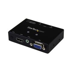 2x1 VGA + HDMI® to VGA Converter Switch w/ Priority Switching – 1080p, image 