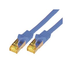M-CAB Patch cable RJ-45 (M) RJ-45 (M) 2m SFTP, PiMF CAT7 moulded, snagless, halogen-free blue, image 