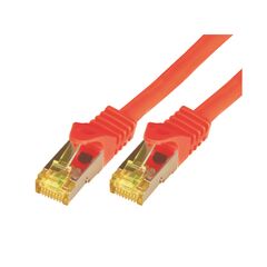 M-CAB RAW Network cable RJ-45 (M) RJ-45 (M) 5m SFTP, PiMF CAT7 moulded, snagless, halogen-free red, image 
