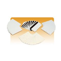 Zebra Premier / 30 mil / 100 pcs. 3-Up breakaway key tags PVC card (pack of 5) / for Zebra P330i, P330m, P430i | 104523-020, image 