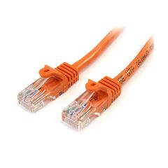 StarTech.com Patch cable RJ-45 (M)  1m UTP CAT 5e snagless, riser orange, image 