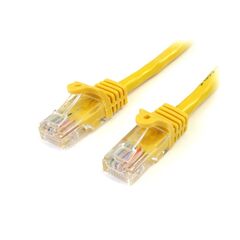 StarTech.com Snagless Cat 5e UTP Patch Cable 2m  UTP  CAT5e  moulded, snagless  yellow, image 