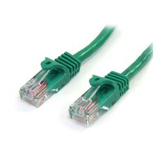 StarTech.com Snagless Cat 5e UTP Patch Cable 3m  UTP  CAT5e  moulded, snagless  green, image 