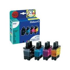 Pelikan Promo Pack P07 -  ( replaces Brother LC900BK, LC900C, LC900M, LC900Y ) -   black, yellow, cyan, magenta, image 