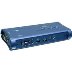 TRENDnet TK 409K - KVM / audio / USB switch - PS/2 - 4 ports - 1 local user - external, image 