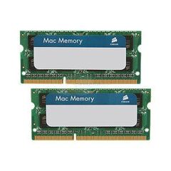 Corsair Mac Memory DDR3 8GB  2 x 4GB SO-DIMM 204-pin 1333 MHz  /  PC3-10666 CL9 1.5 V non-ECC for Apple iMac / MacBook Pro, image 