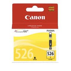 Canon CLI-526Y Yellow original ink tank / for PIXMA iP4950, iX6550, MG5250, MG5350, MG6150, MG6250, MG8150, MG8250, MX715, MX885, MX895, image 