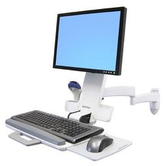 Ergotron 200 Series Combo Arm (white)  45-230-216 monitor stand, image 
