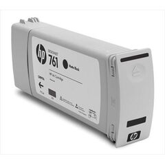 HP 761 Matte black original ink cartridge for DesignJet T7100 (CM997A), image 