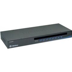 TRENDnet TK 803R / KVM switch / 8 x KVM port(s) / 1 local user / rack-mountable | TK-803R, image 