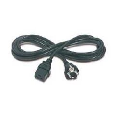 APC - Power cable (230 VAC) - IEC 320 EN 60320 C19 (F) - CEE 7/7 (SCHUKO) (M) - 2.5 m - black  AP9875, image 