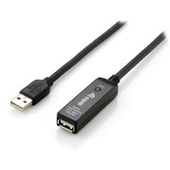 Equip USB 2.0 Active Extension Cable - USB extender - 4 PIN USB Type A / 4 PIN USB Type A - external - up to 10 m, image 