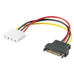 M-CAB / Power adapter / 4 PIN internal power (F) to 15 pin SATA power (F) | 7008014, image 