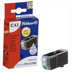 Pelikan C43 - Print cartridge ( replaces Canon PGI-525PGBK ) - 1 x pigmented black  , image 