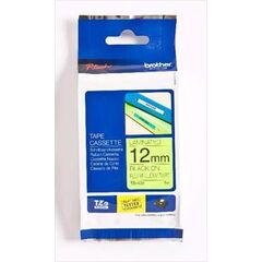 TZe-C31 - 12 mm black on fluorescent green tape, 8m, image 