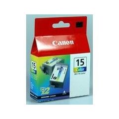 Canon BCI 15 Colour Twin Pack - Ink tank - 2 x colour (cyan, magenta, yellow), image 