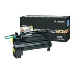 Lexmark - Toner cartridge -  yellow - 6000 pages - C792A1YG, image 