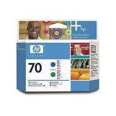 HP 70 - Printhead - 1 x blue, green - C9408A, image 